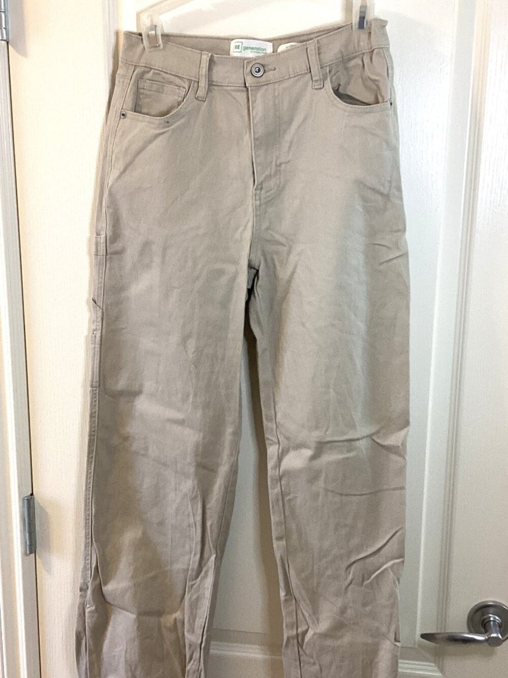 RE Generation By Celebrity Pink Willow Women's Pants High-Rise Wide-Leg